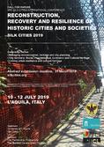 Silk Cities Conference 2019 Poster