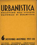 Urbanistica Cover n.6/1933