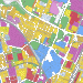 Caption of image of 1999 Town Development Plan for Reggio Emilia Municipal territory zoning (scale 1:5.000)