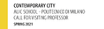 PlanumNews 03.2020_Contemporary City Call for visiting professor 2021_Banner