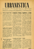 Urbanistica First Page n.1/1946