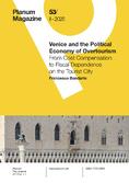 Bandarin_Venezia e l’economia politica dell’overtourism_cover